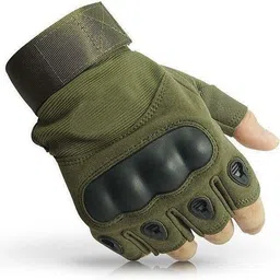 gmania Self Design Protective Men Gloves image 1