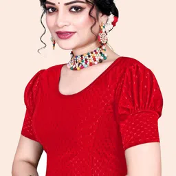 mayank bazaar Round Neck Women Blouse-picture-11