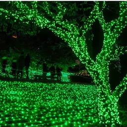 kadio 1 LEDs 15 m Green Steady String Rice Lights image 4