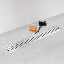 inbath Floor Stainless Steel Push Down Strainer image 4