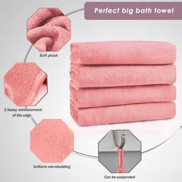 maxoshine Microfiber 350 GSM Bath Towel image 4
