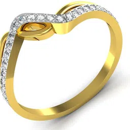 avsar Ranchi 18kt Diamond Yellow Gold ring-picture-18