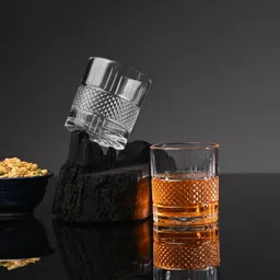 (Pack of 2) (Set of 2) Glass Suitable For Drinking Water/Juice/Wine/Sharbat/Mocktail/Whisky Glass Set Water/Juice Glass-image-31