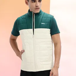 hrx by hrithik roshan Men Colorblock Padded Jacket image 3