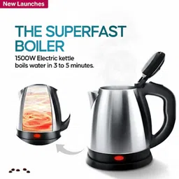 peengh SCARLATTI Electric Kettle Stainless Steel 120V with Automatic Shutoff Electric Kettle image 2