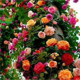 toywua Elegant Climbing Rose Flower Seeds For Bold Rose Bloom Seed image 2