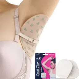 sweat clear Underarm Sweat Pads (Pack of 2) Reusable, Washable, Odor Control for Men & Women Sweat Pads image 5