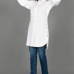 myorica Women Regular Fit Solid Spread Collar Casual Shirt image 4