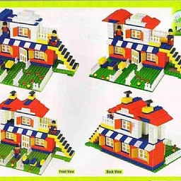 n2j2 shop Super Architect Building Construction Blocks for Kid Set for Children's to Create Their own Home by own Creativity Little Engineer image 5