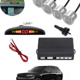 autofetch Universal 4 Silver Reverse Parking Sensor-AF25N428 Universal 4 Silver Reverse Parking Sensor-AF25N428 Parking Sensor-picture-24