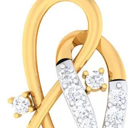 avsar AVP917YA 18kt Diamond Yellow Gold Pendant-image-36
