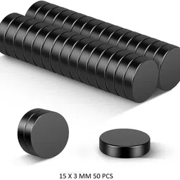 50 Pcs Round Disc Small Button Magnets Set(15 X 3 MM)Use As Door Magnet, Fridge Magnet, Kitchen Organiser Magnet, Multipurpose Office Magnets Pack of 1-image-23