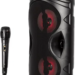 MECKWELL Thunder-Double Woofer with Wired Mic,Remote 30 W Bluetooth speaker 30 W Bluetooth Party Speaker-image-99