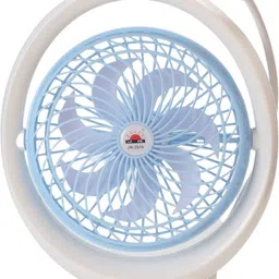 Rechargeable Portable Fan,6-In Blade, 180* Rotate, 2 Speeds, Strong Airflow with 1 Year Warranty Ultra High Speed 180 mm Table Fan-image-76