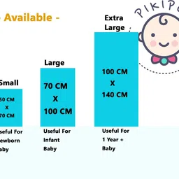 pikipoo Cotton, Microfiber, PVC (Polyvinyl Chloride) Baby Sleeping Mat image 3