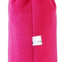 da anushi Soft Plush Stretchable Baby Feeding Bottle Cover Easy to Hold Strap With Cute Animated Cartoon|Suitable for 130-250 Ml Feeding Bottle(Dark Pink-Dark Blue) image 4