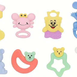 earendelkids Soft & Non-Toxic Kinder Rattle, Rattles for New Born Babies Rattle image 1