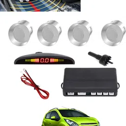 msnp 4Pcs Silver Reverse Parking Sound Warning sensor for car Protection-33 Universal Silver Reverse Assistance Praking Sensor for car-33 Parking Sensor-picture-11