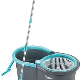 prestige Alpha with 360 Degree Spinner 2 Microfiber heads & Twin Bucket Mop Set-picture-24