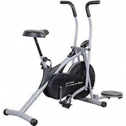 Upright Air Bike with Twister Board Moving/Fix Arms for Cardio Full Body Workout Upright Stationary Exercise Bike-image-8