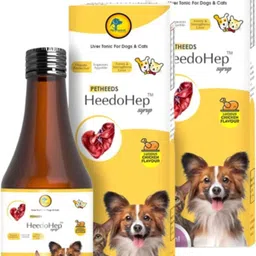 petheeds HeedoHep Liver Tonic combo with Lucious Chicken Flavor for Cat and Dogs Pet Health Supplements image 1