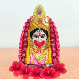 karukrit collections Maa Tara Maa Idol for Home Mandir & Car Dashboard Decorative Showpiece - 16 cm-picture-26