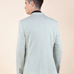 cantabil Men Self Design Single Breasted Casual Blazer image 2