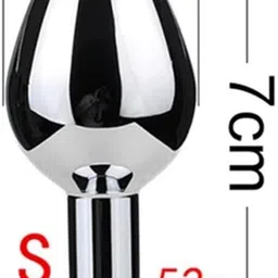 gabbu Round shape Metal plug Stainless Al Alloy Massager Small Size image 4