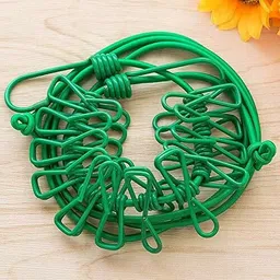 pagaly Travel Portable Windproof Elastic Clips Hanger Dry Rack Clothes Iron Cloth Clips image 2