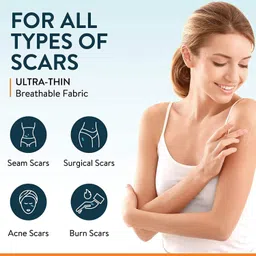 lakshminarayan sales Silicone Scar Removal Sheets, Scar Prevention and Treatment Scar Removal Crepe Bandage image 2