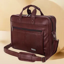 hard craft Men Brown Messenger Bag-picture-14