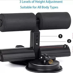 hooli Core Workout Bar, Portable Fitness Equipment, Home Gym, Sit up Bar Ab Exerciser image 2