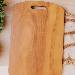 vasukien Wood Chopping Cutting Board for Kitchen - BPA Free, Eco-Friendly (30 cmx 21 cm) Wooden Cutting Board-picture-26