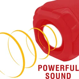 RENTOOR Mini Home Theater Speaker Up to 8 Hours Play Time, Built in FM LED Torch 10 W Bluetooth Speaker image 3