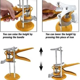 tilecrafted Tile Lifting Height Adjuster Positioner Leveler Manual Tool pack of 2 Tile Lifter Height Adjuster Tile Height Regulator Manual Tool pack of 2 Non-magnetic Mason's Level image 4