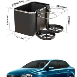 xzrtz Car Multifunctional Organizer Console Tissue holder X1 Trunk Organizer image 3