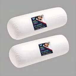 jaipurlinen Round Microfibre Abstract Bolster Pack of 2-picture-16