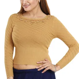 babesa Round Neck Women Blouse image 4