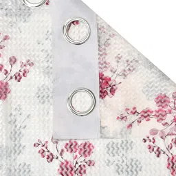 homify creation 274 cm (9 ft) Long Door Tissue Transparent Curtain Single Curtain image 4