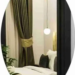 jaini enterprise 30x20 cm Decorative Mirror Bathroom Mirror-picture-44