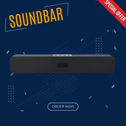 Clairbell 20W Bluetooth Soundbar with 4 Hours Wireless PlayTime Bluetooth Speakers2G251 20 W Bluetooth Soundbar-picture-20