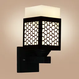 shyamji Uplight Wall Lamp Without Bulb image 3