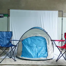 house of common Outdoor Camping Pop Up Boat Tent 1-2 Person Tent - For Camping, hiking, Outdoor, Adventure, Garden, New Model Air Tent, 190T Polyester image 3