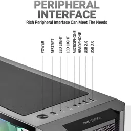 NXTGN NXTGN_Ci9_11th_32_ Core i9 11th Generation (32 GB RAM/12GB Nvidia Graphic Card Graphics/4 TB Hard Disk/1 TB SSD Capacity/Windows 11 Pro/12GB Nvidia Graphic Card GB Graphics Memory) Mid Tower with MS Office image 3