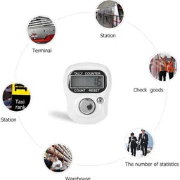 hespa Finger Ring Tally Counter | Mini Digital Clicker for Mantra & Head Count Digital Tally Counter image 5