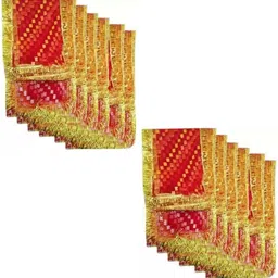 attractive PACK OF 12 PIECE MATA RANI CHUNRI ( SIZE - 20X40CM) Dress-picture-22