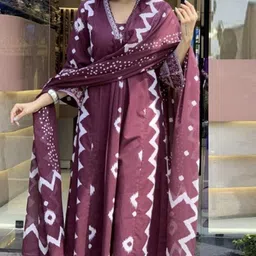 samiksha textile Floral Print Kurta, Palazzo & Dupatta Set-picture-18