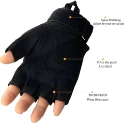 tbmg Self Design Protective Men Gloves image 3