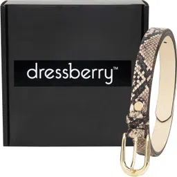 dressberry Women Party Beige Synthetic Belt image 3