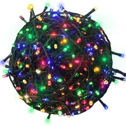 erhindia 100 LEDs 50.8 m Yellow Steady Strip Rice Lights-picture-24